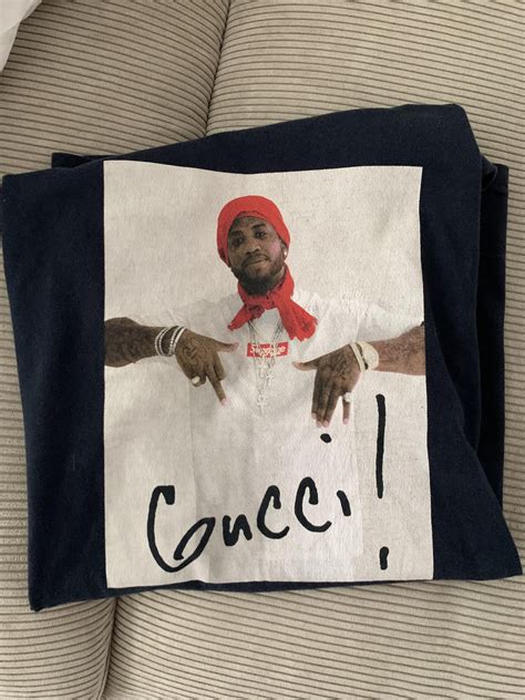 gucci mane supreme fake